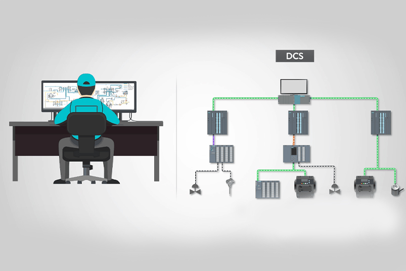 ساختار سیستم های dcs